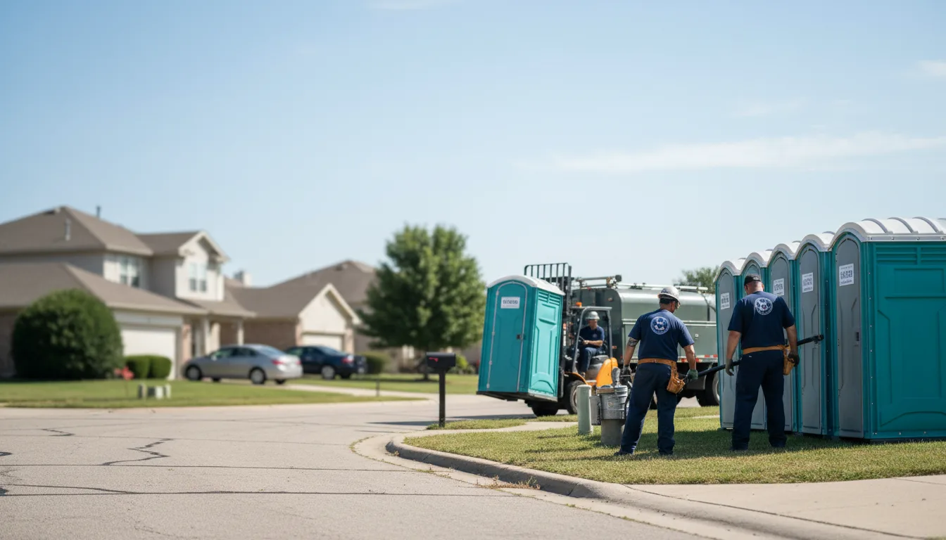 Porta Potty Rental in New Albany, MS near me